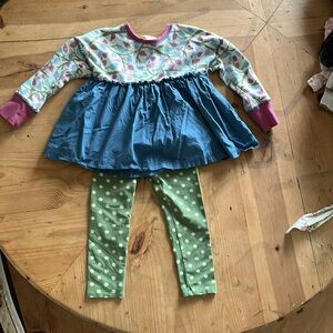 Matilda Jane 2 piece pant set size 4